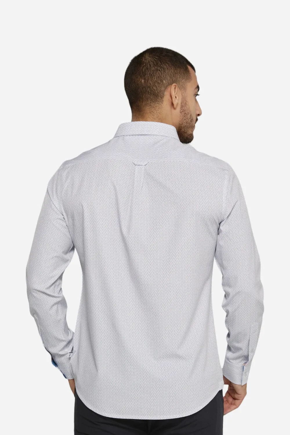 7 Diamonds Willem Long Sleeve White
