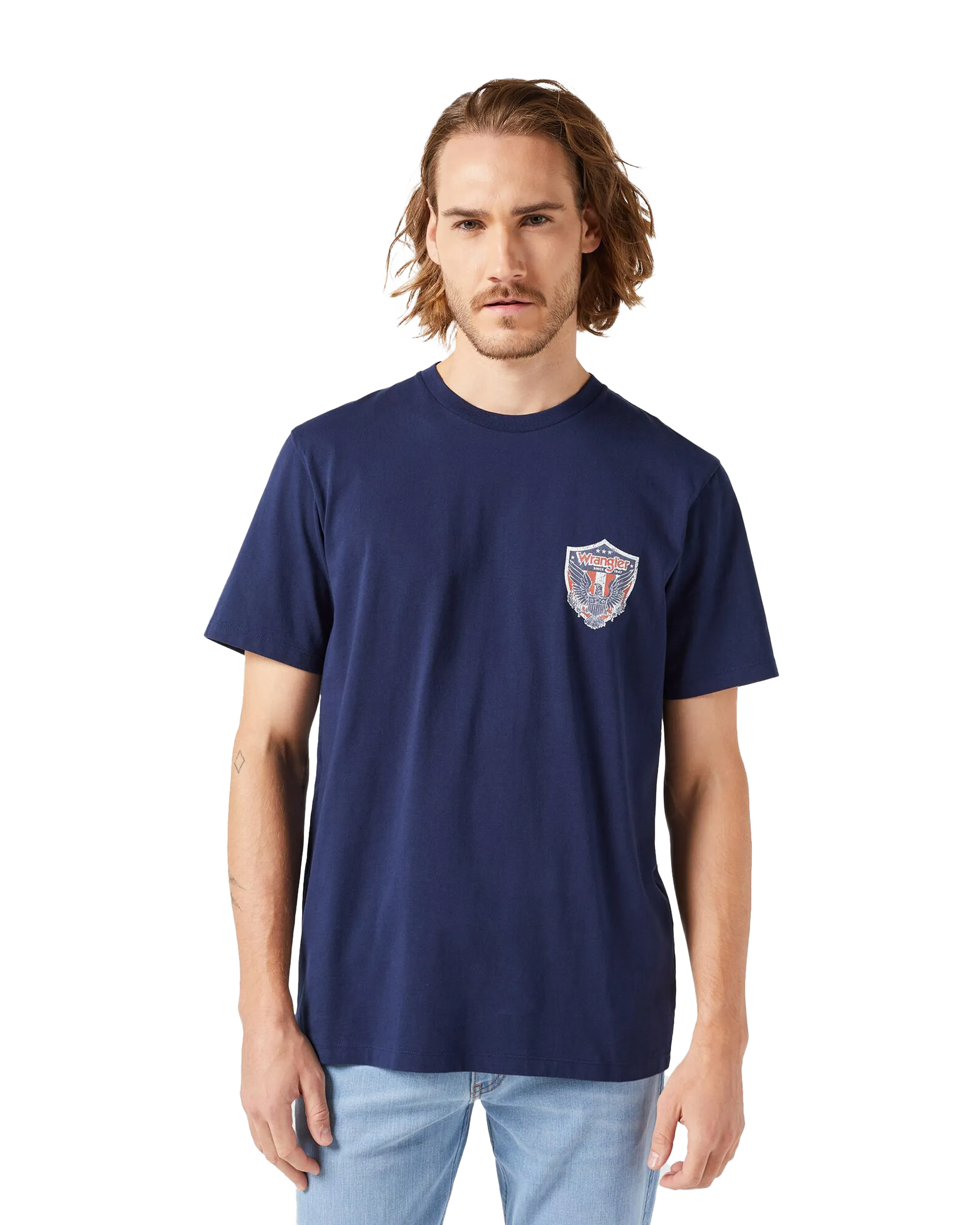 Americana T-Shirt in Black Iris