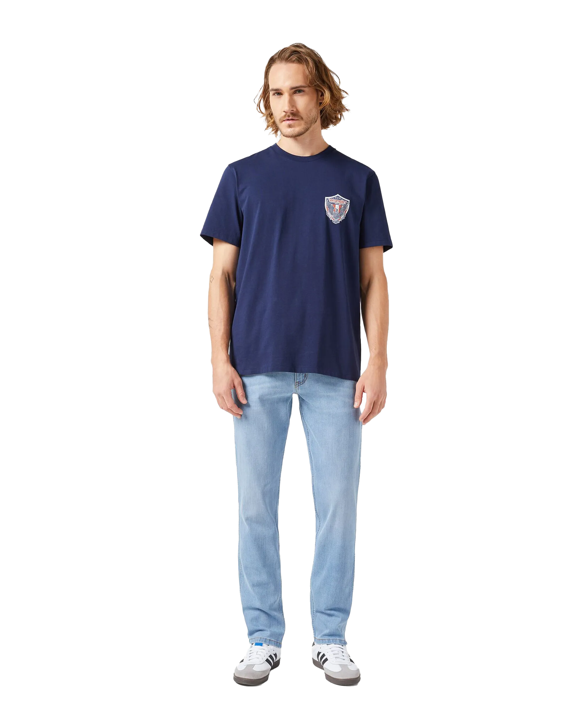 Americana T-Shirt in Black Iris