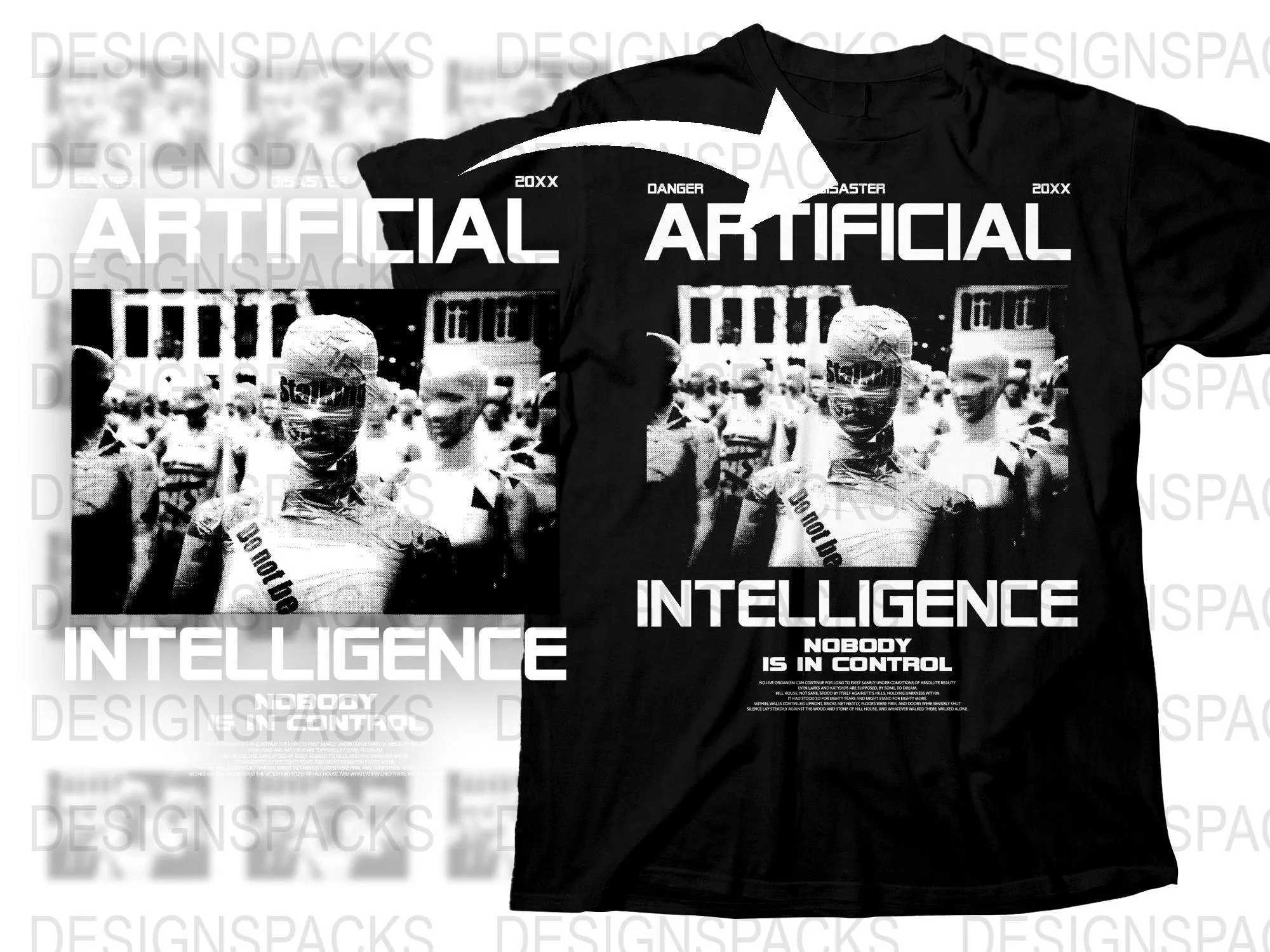 Artificial Intelligence Nobody Is In Control Png Digital Download