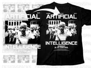 Artificial Intelligence Nobody Is In Control Png Digital Download