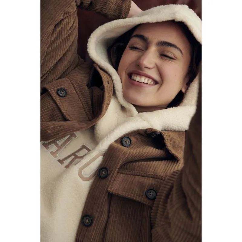 Barbour Northumberland Ladies Fleece Hoodie - Aran