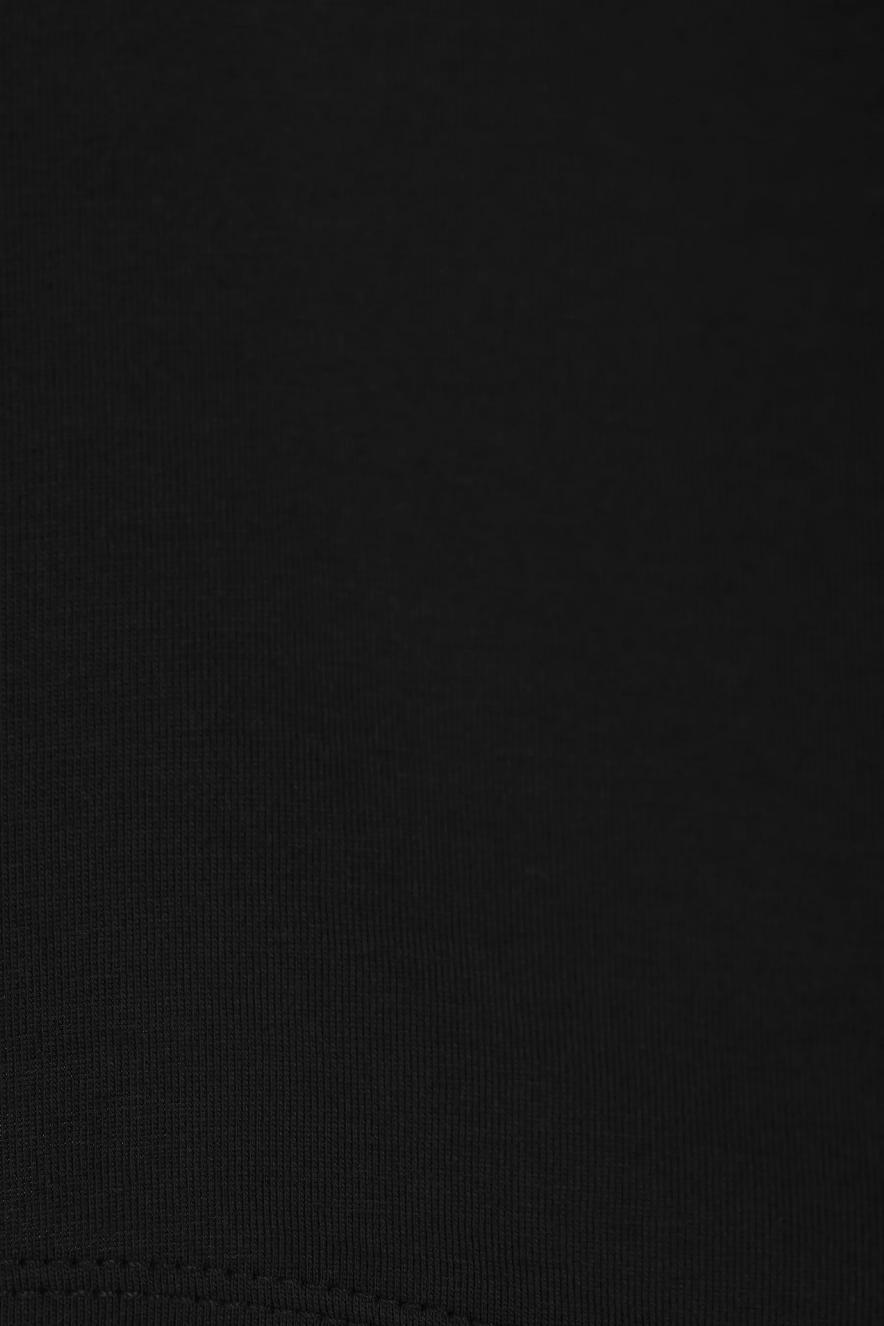 Basic Logo Embroidered Cotton T-Shirt