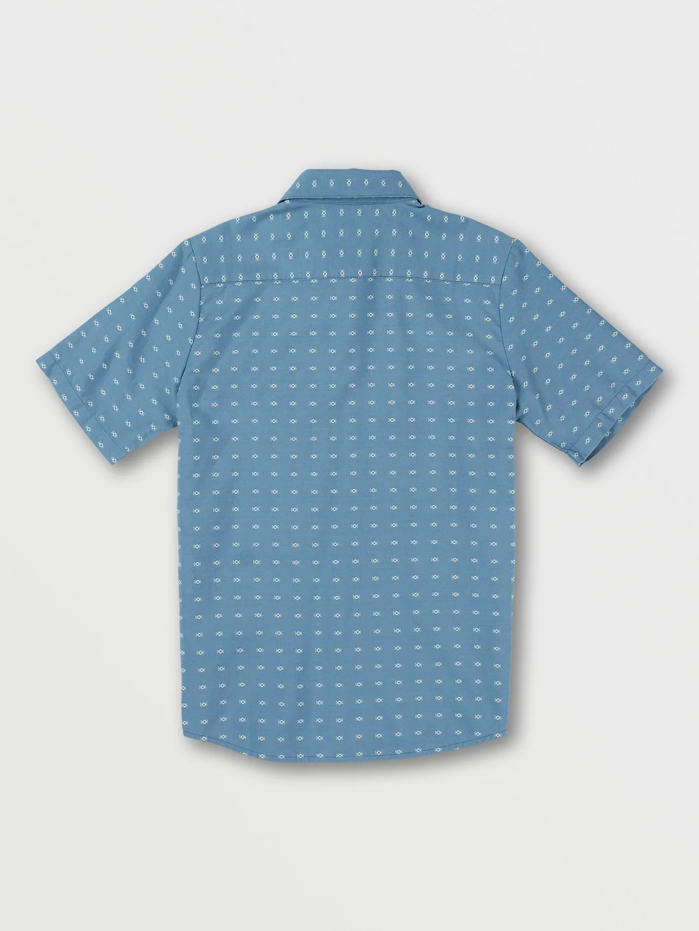 Big Boys Stone Mags Short Sleeve Shirt - Slate Blue