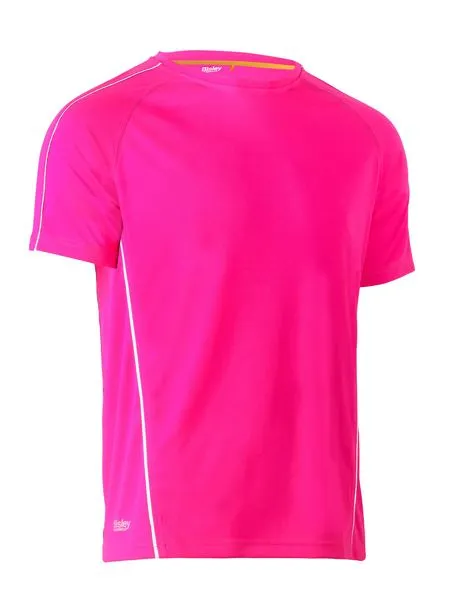 Bisley Cool Mesh S/S Tee c/w Reflective Piping BK1426