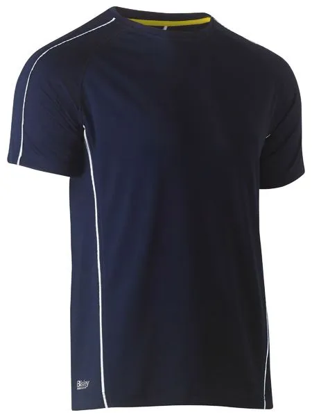 Bisley Cool Mesh S/S Tee c/w Reflective Piping BK1426