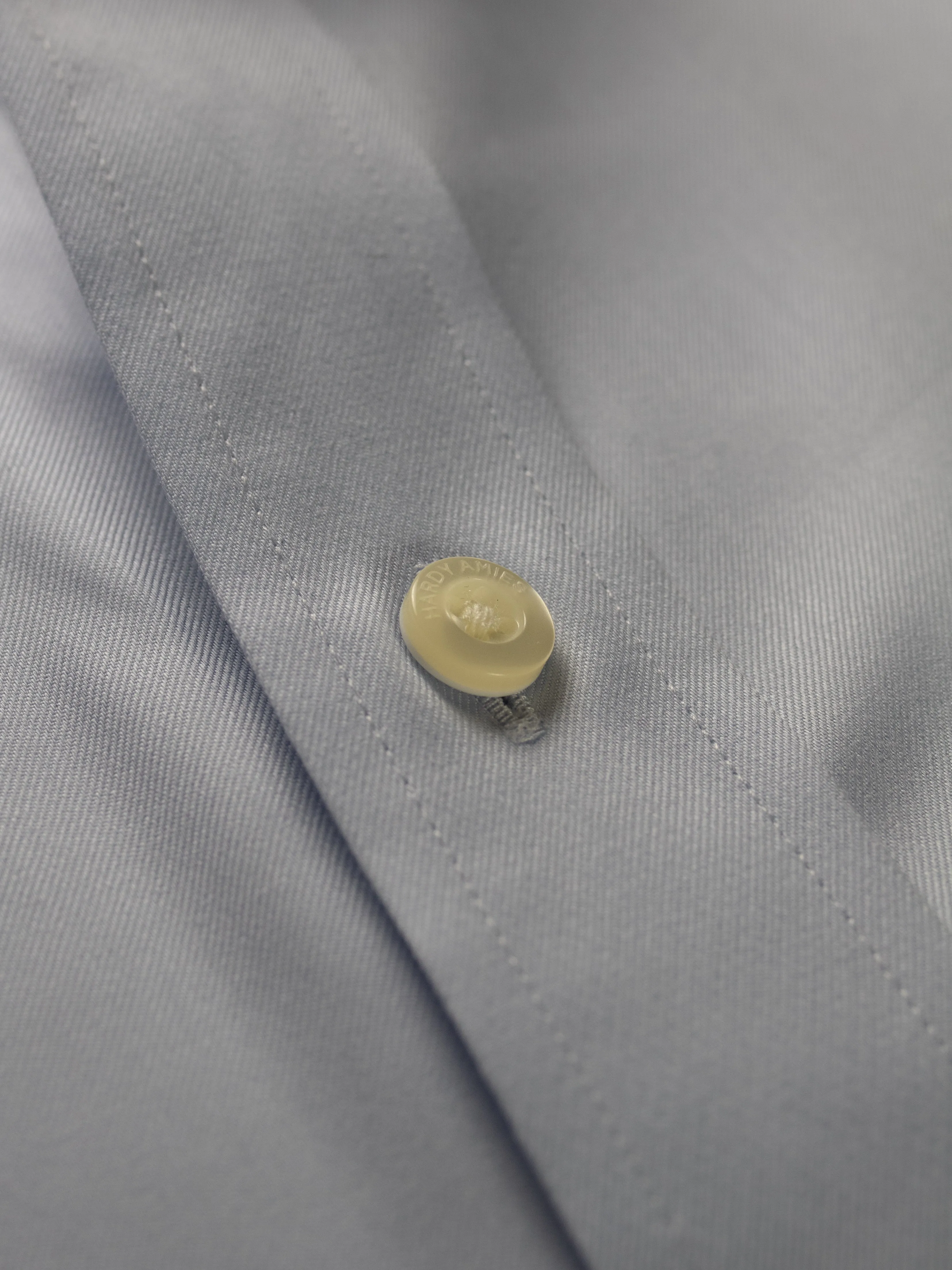 Blue Micro Twill Shirt (Contemporary Fit)