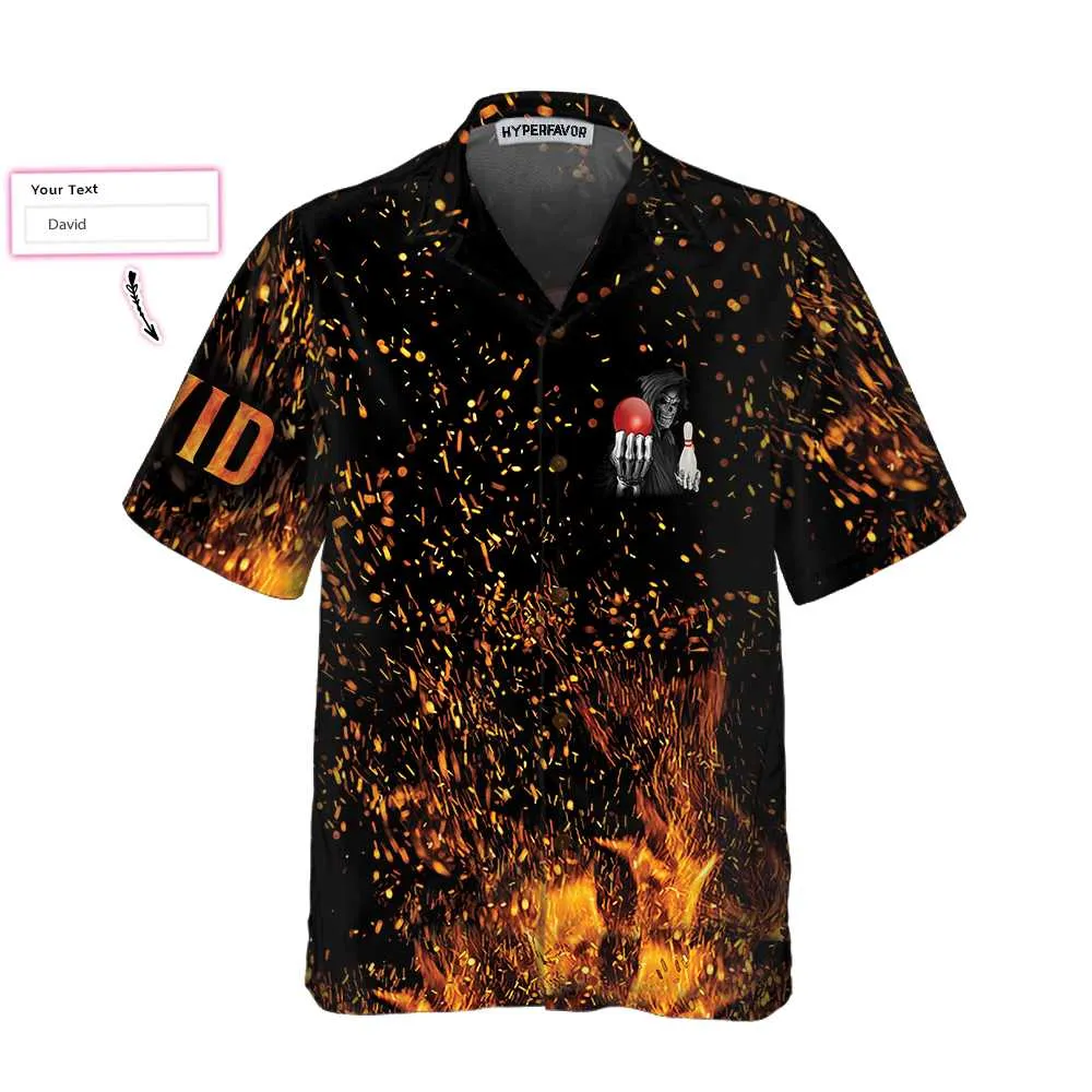 Bowling Beast Custom Hawaiian Shirt, Personalized Bowling Shirt For Men & Women