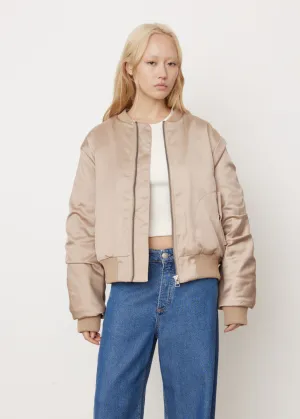 Bree Satin Bomber