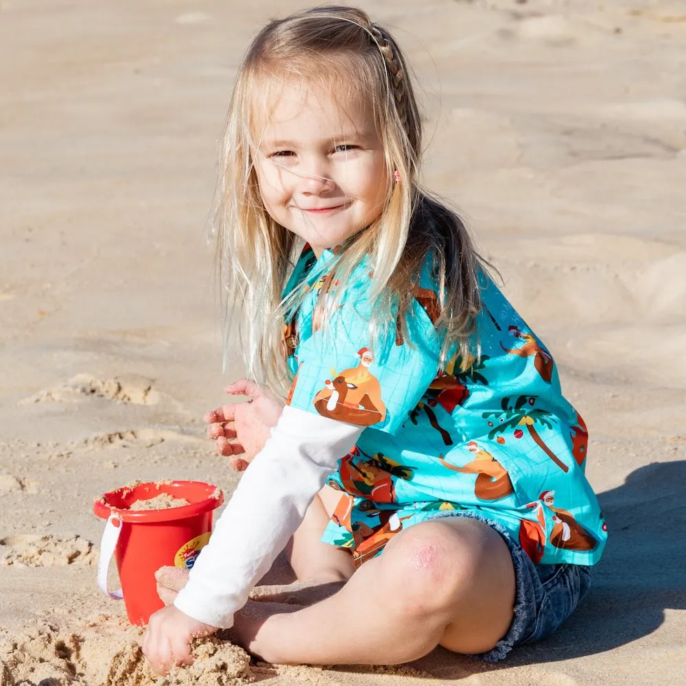 Christmas Pool Party - Kids Unisex Festive Shirt