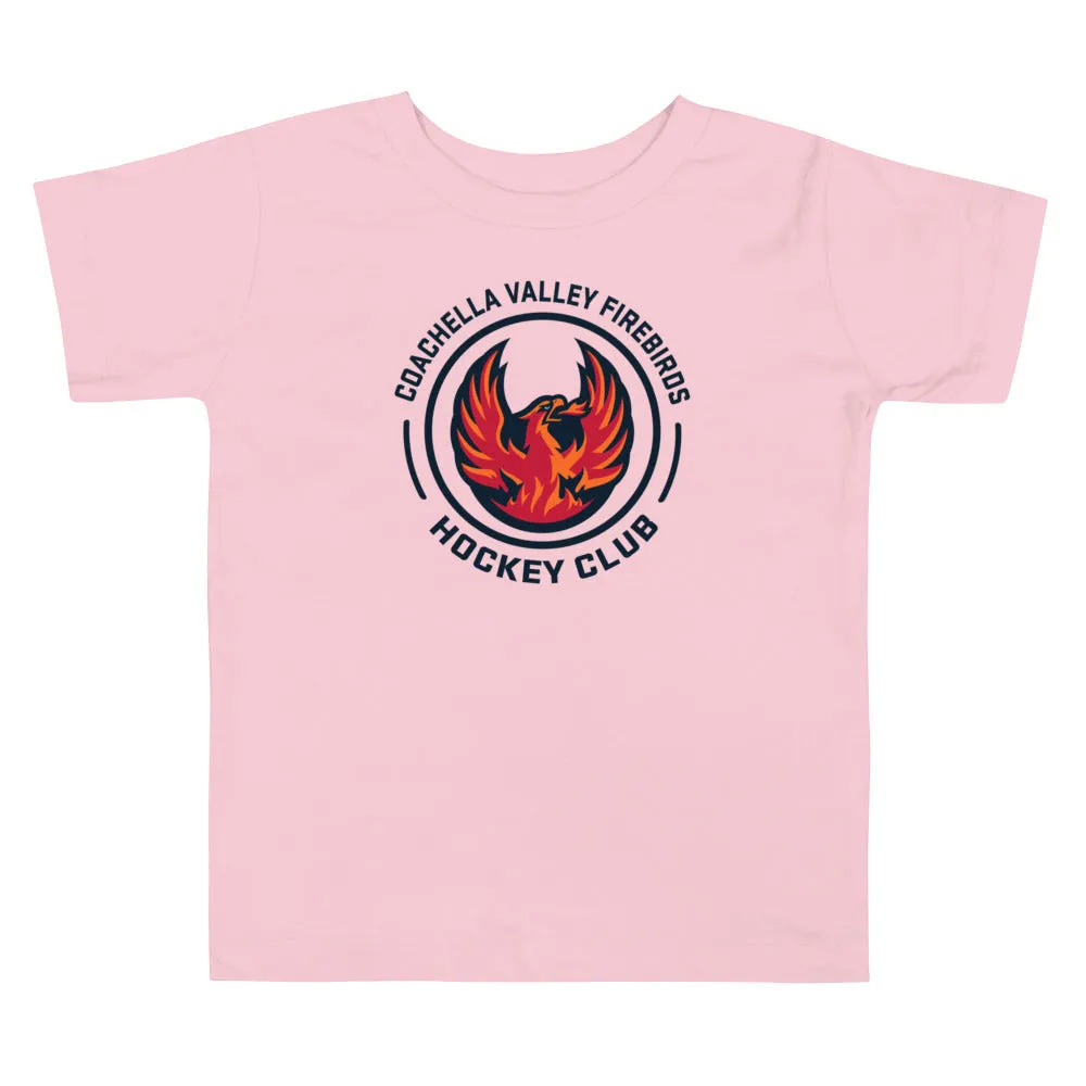 Coachella Valley Firebirds Faceoff Toddler Short Sleve T-shirt