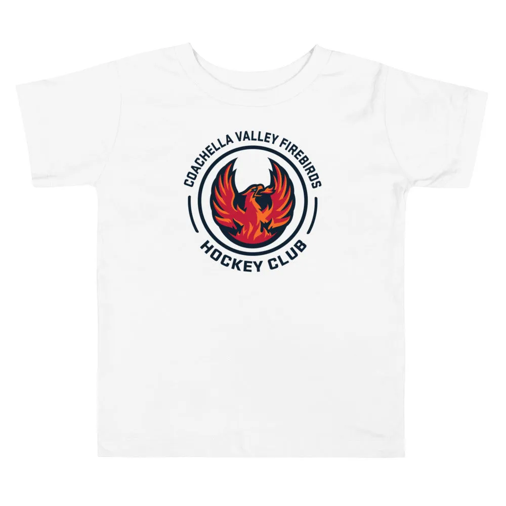 Coachella Valley Firebirds Faceoff Toddler Short Sleve T-shirt