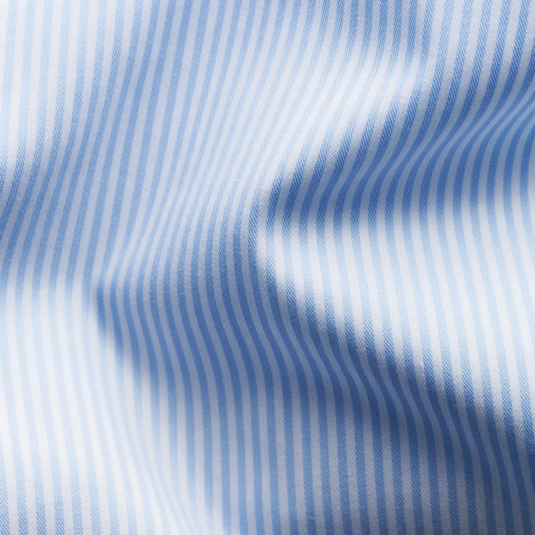 Contemporary Fit Bengal Stripe Shirt / Blue