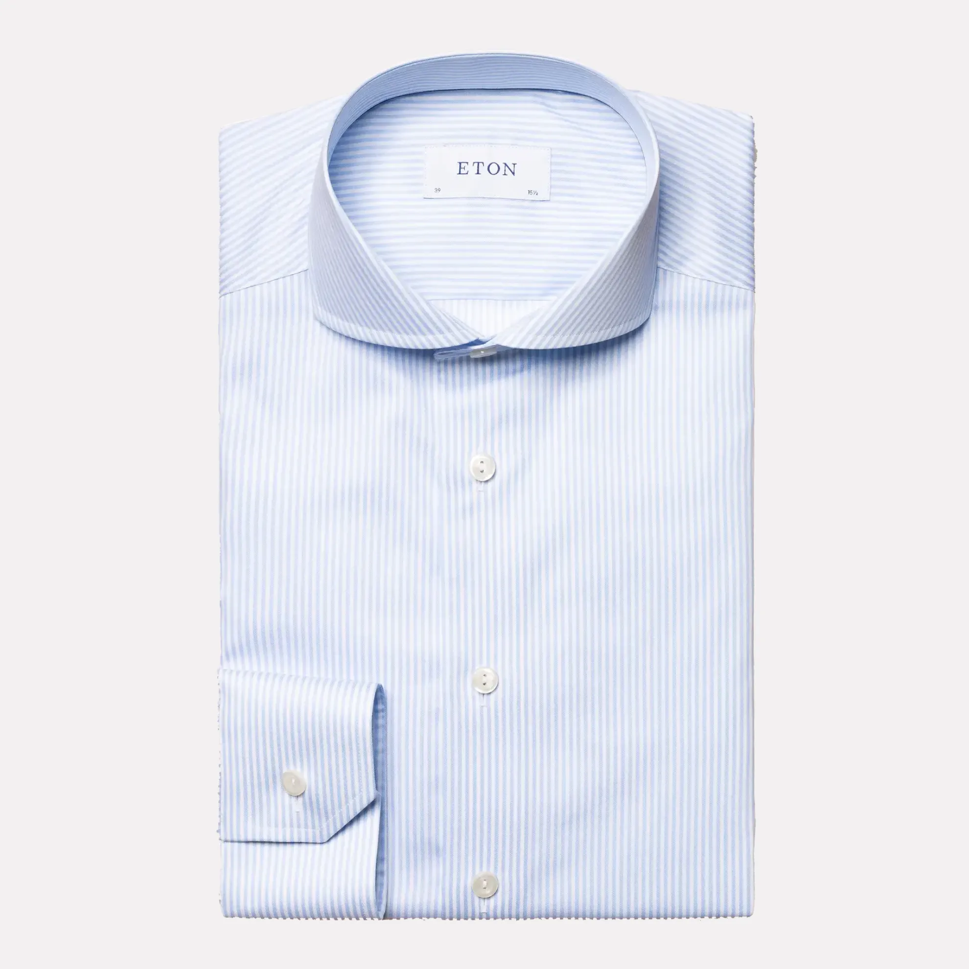 Contemporary Fit Bengal Stripe Shirt / Blue