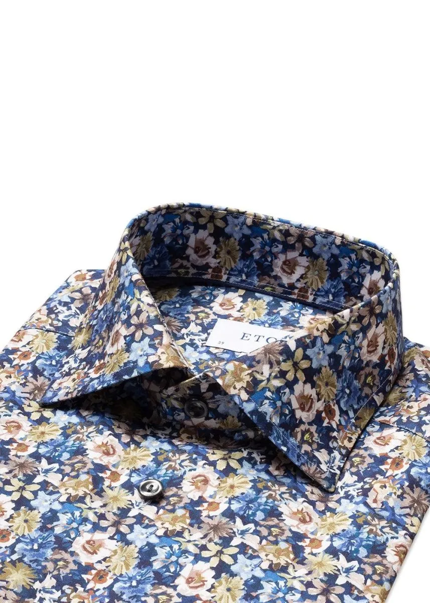 Contemporary - Print - Blue