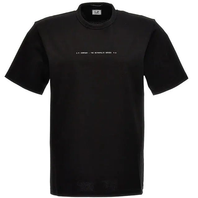 CP Company Black Graphic T-Shirt