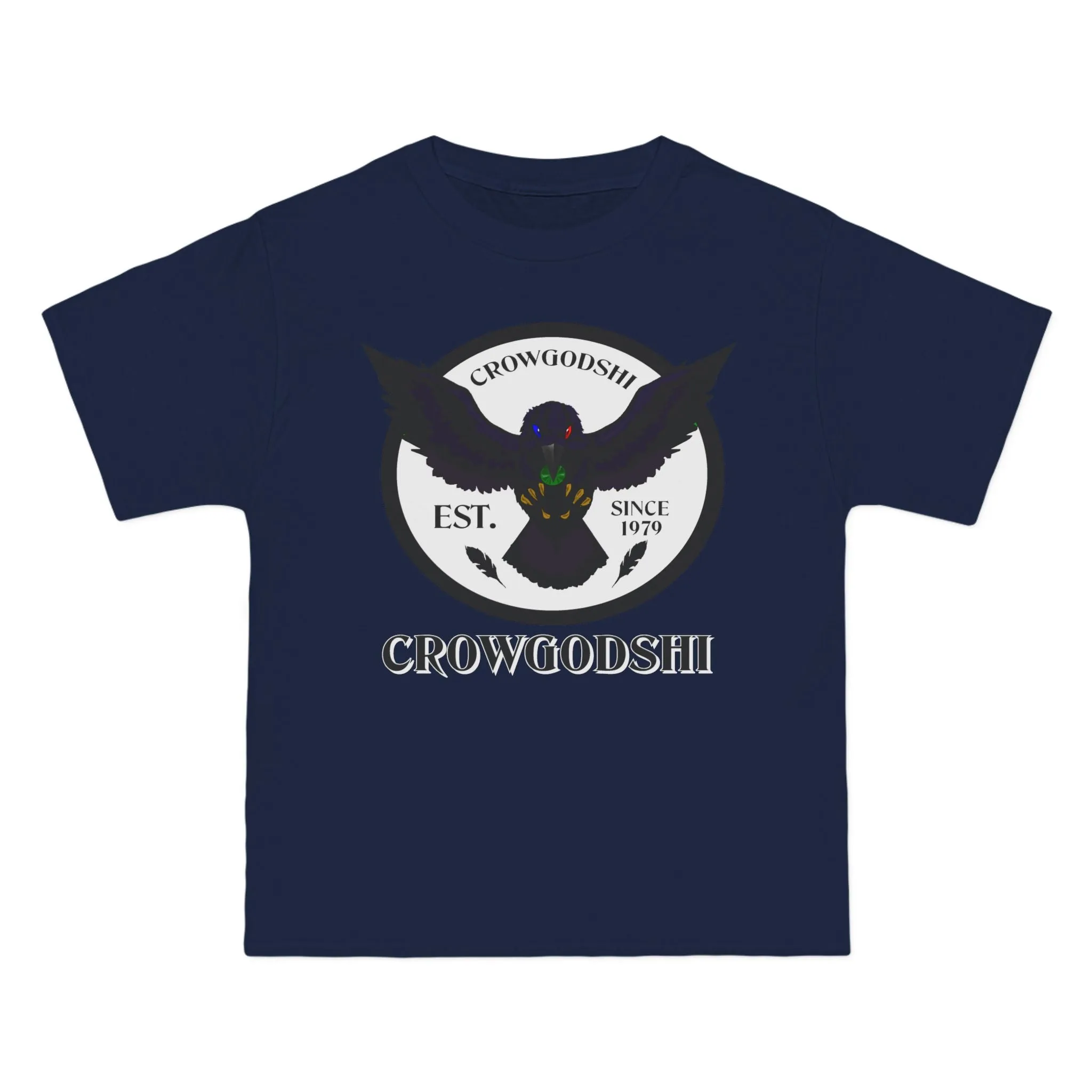 Crowgodshi First Generation Limited Edition Beefy-T®, WHITE LOGO