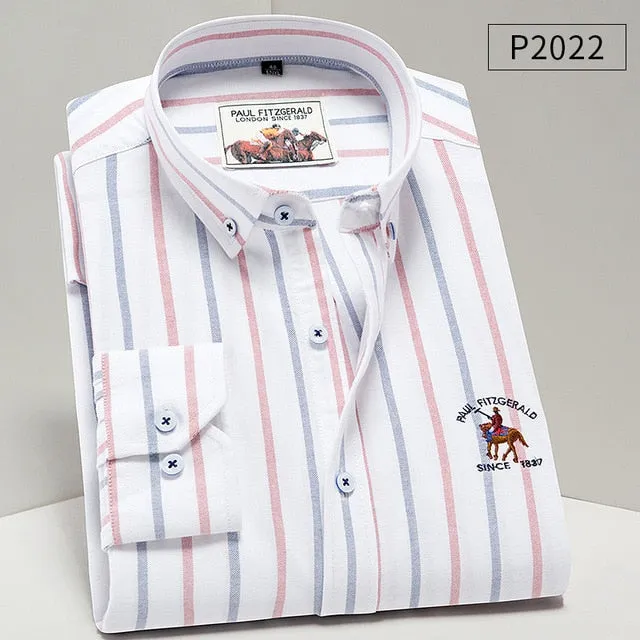 Dressing Smart  -   Men Shirt Oxford fit. 100% Cotton Shirt