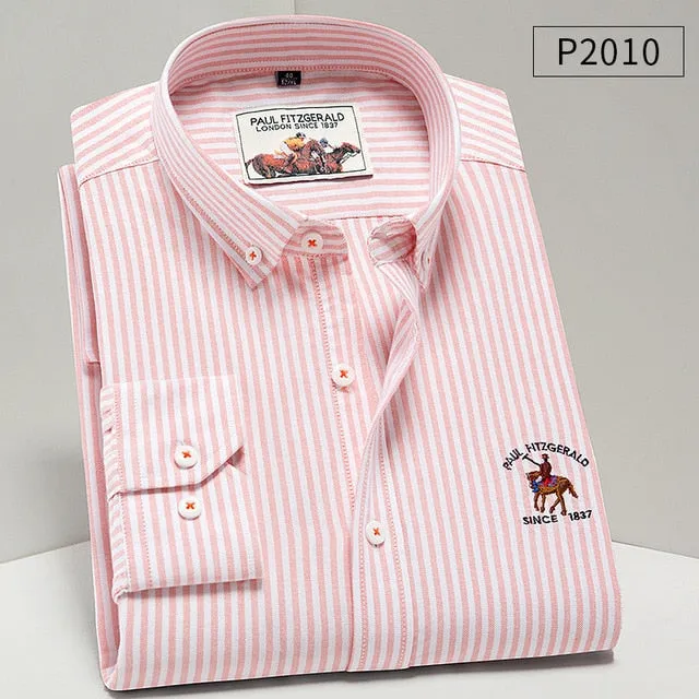 Dressing Smart  -   Men Shirt Oxford fit. 100% Cotton Shirt
