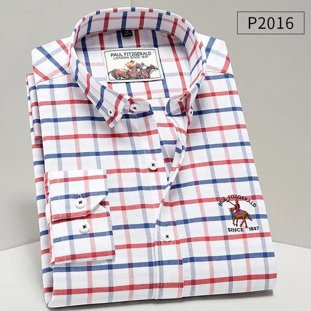 Dressing Smart  -   Men Shirt Oxford fit. 100% Cotton Shirt