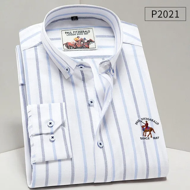 Dressing Smart  -   Men Shirt Oxford fit. 100% Cotton Shirt