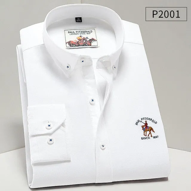 Dressing Smart  -   Men Shirt Oxford fit. 100% Cotton Shirt