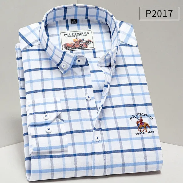 Dressing Smart  -   Men Shirt Oxford fit. 100% Cotton Shirt