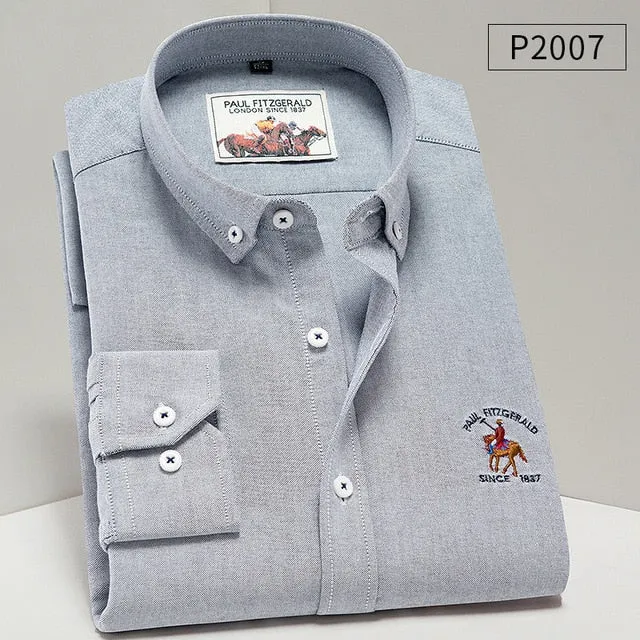 Dressing Smart  -   Men Shirt Oxford fit. 100% Cotton Shirt