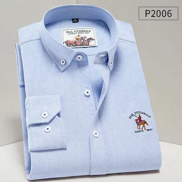 Dressing Smart  -   Men Shirt Oxford fit. 100% Cotton Shirt
