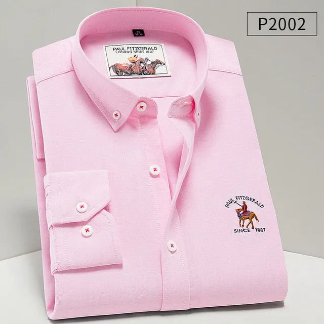 Dressing Smart  -   Men Shirt Oxford fit. 100% Cotton Shirt