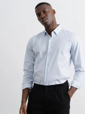 Easy Iron Shirt Light Blue