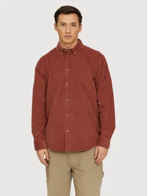 Elon Man Shirt Mahogany | Mazine