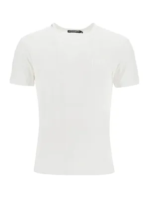 Embroidered Cotton T-Shirt