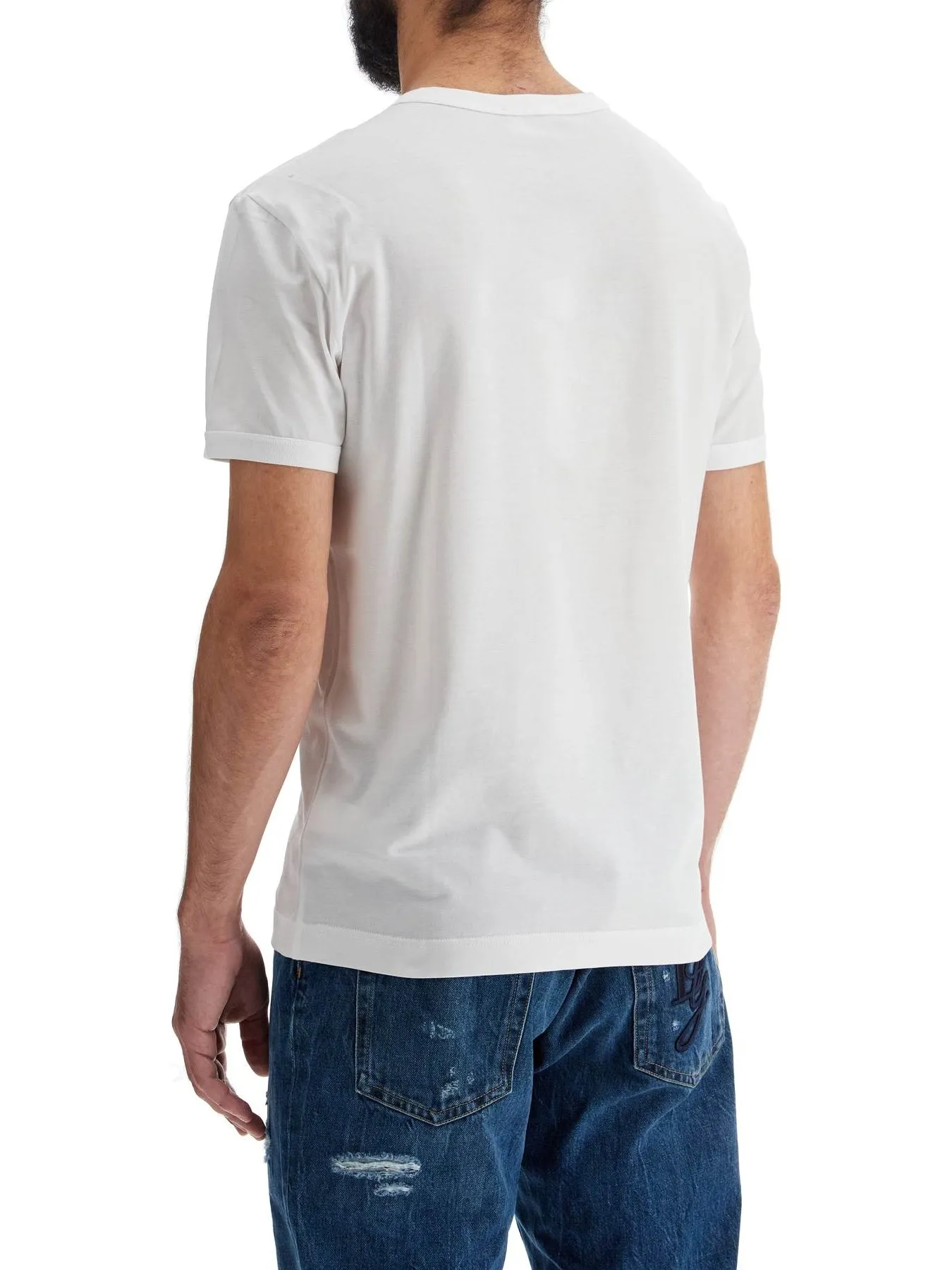 Embroidered Cotton T-Shirt