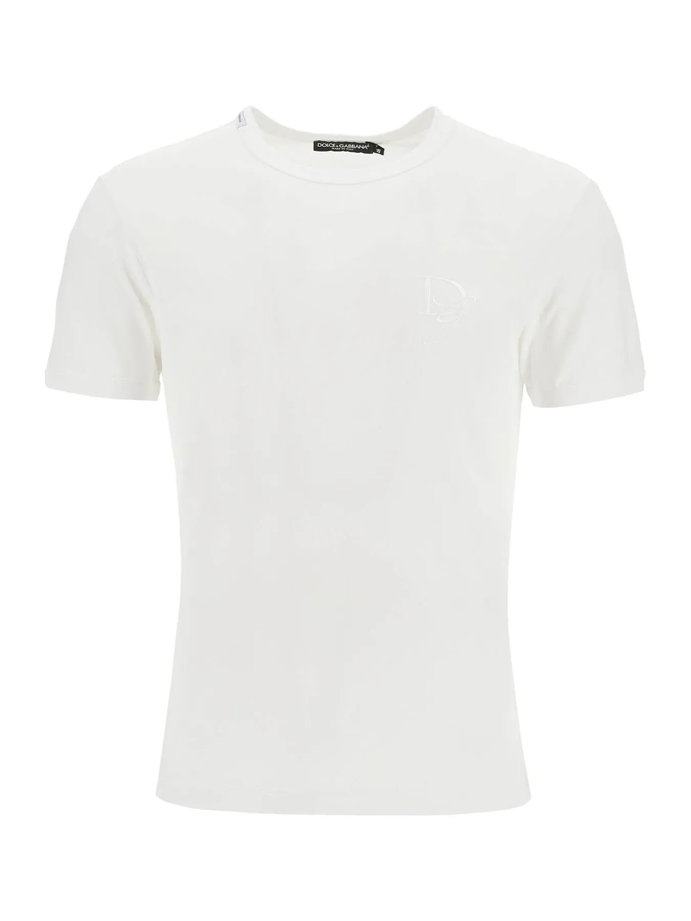 Embroidered Cotton T-Shirt