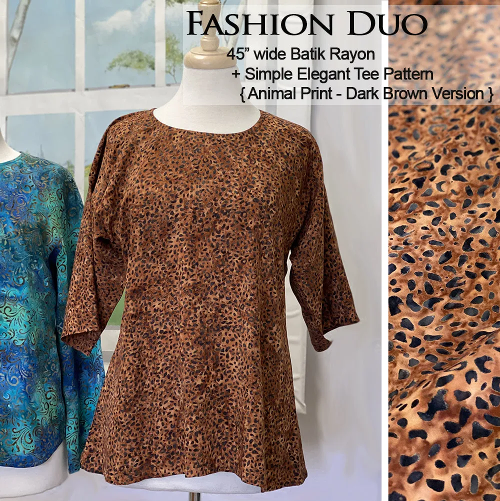 Fashion Duo - Simple Elegant Tee / Rayon