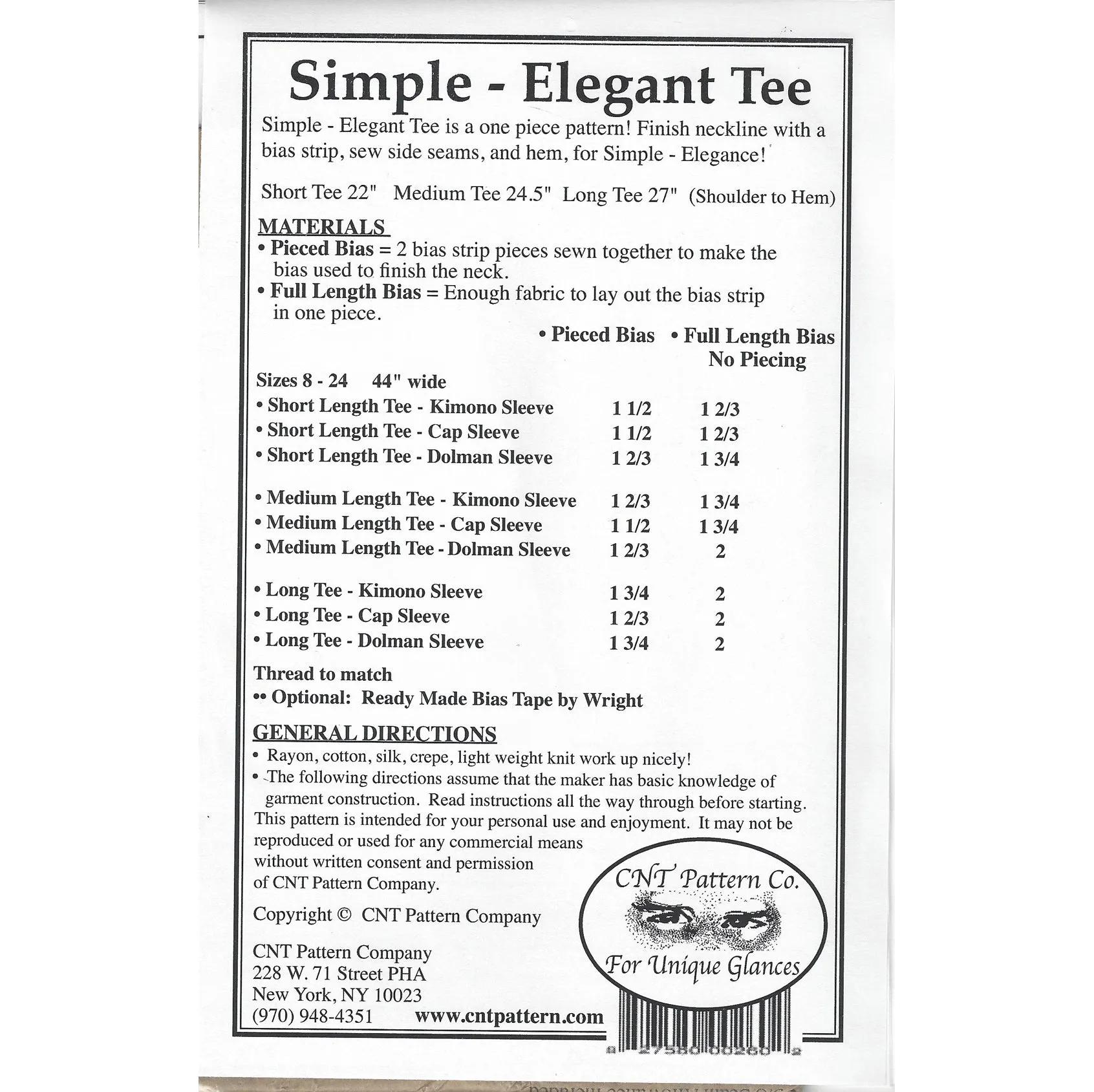 Fashion Duo - Simple Elegant Tee / Rayon