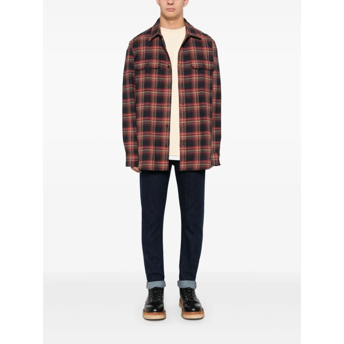Filson Shirts Red