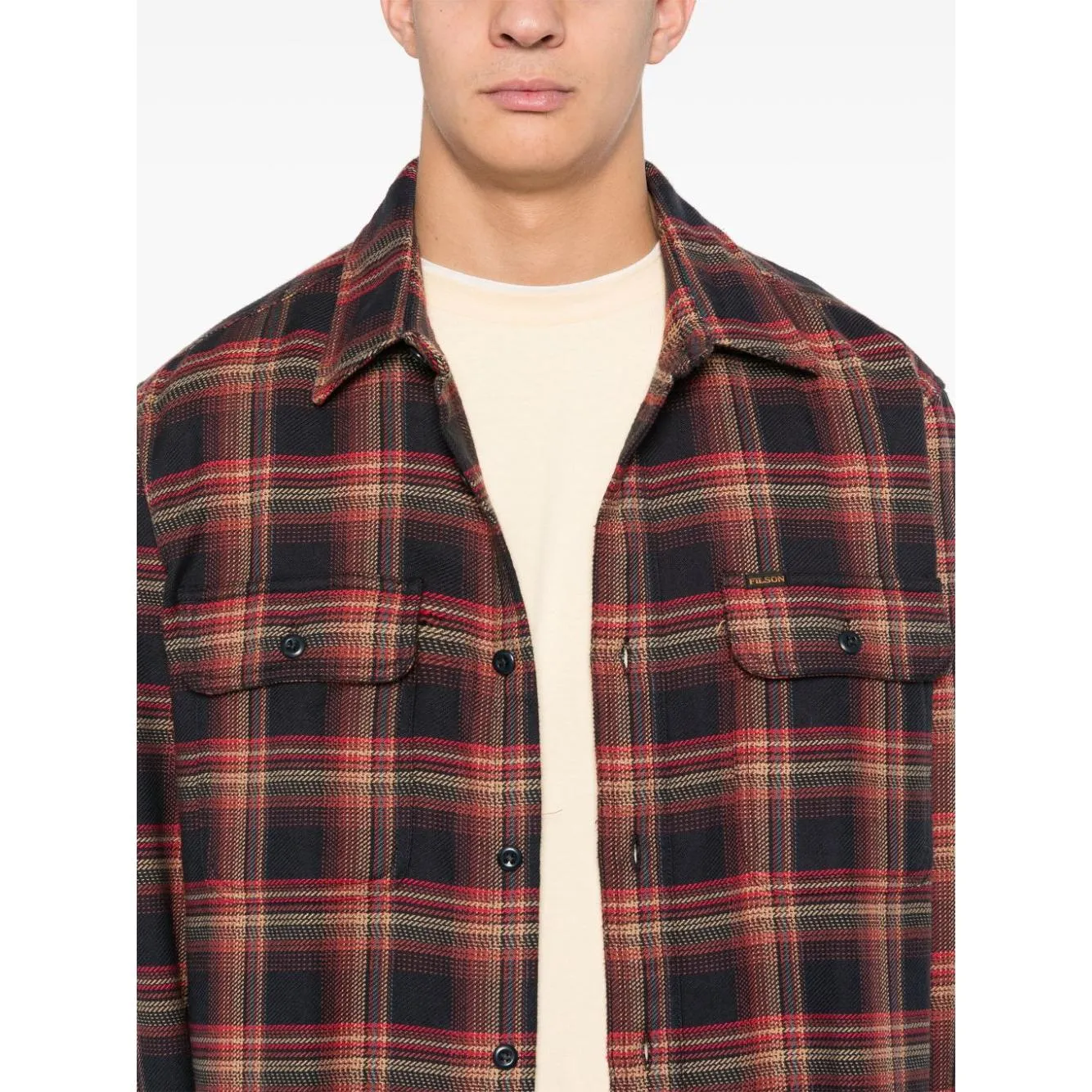 Filson Shirts Red
