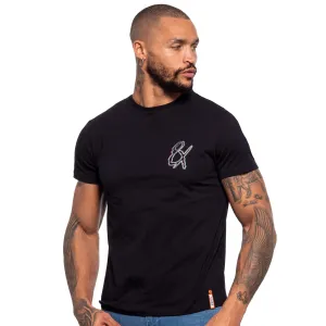 Frequency Logo Graphic T-Shirt - Navy