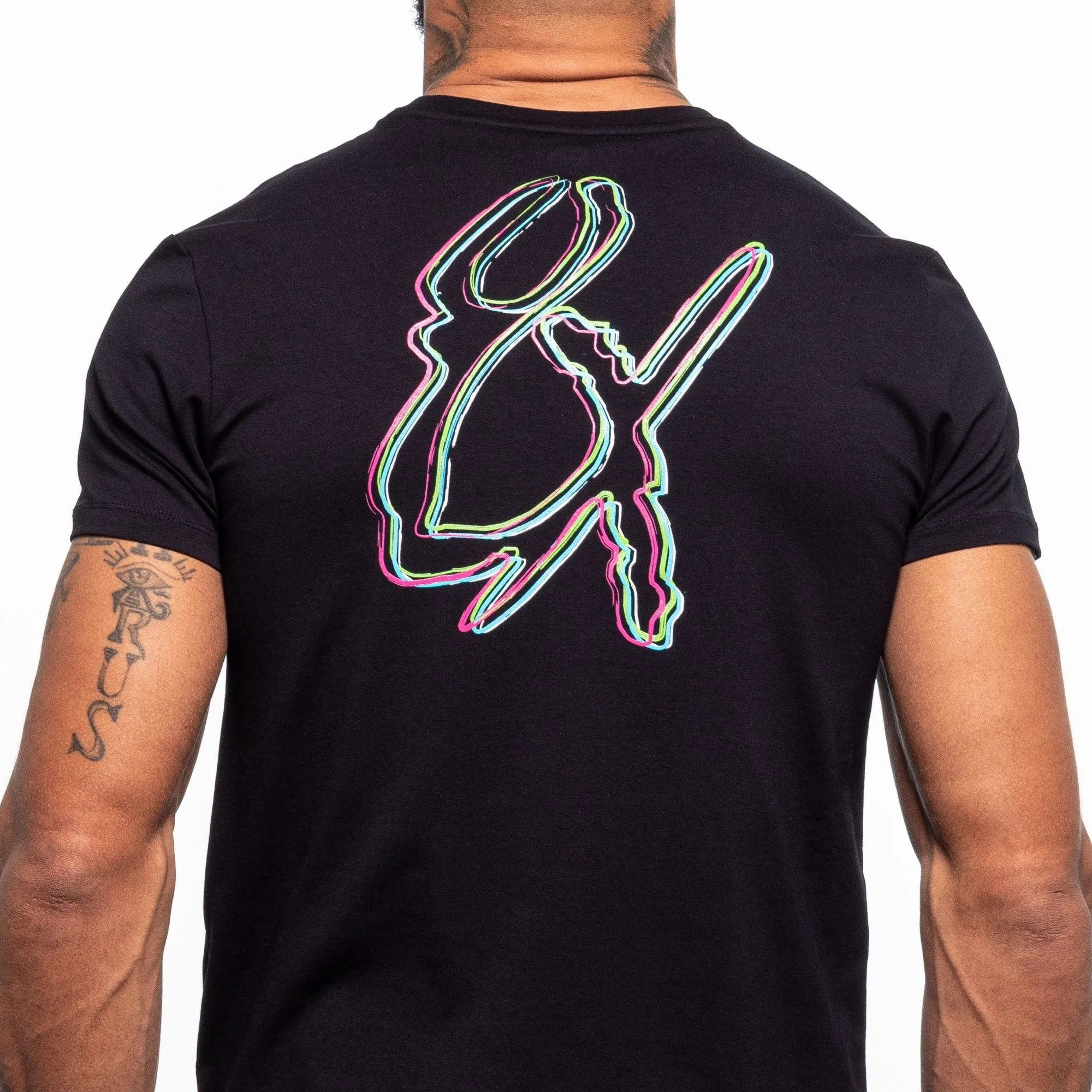 Frequency Logo Graphic T-Shirt - Navy