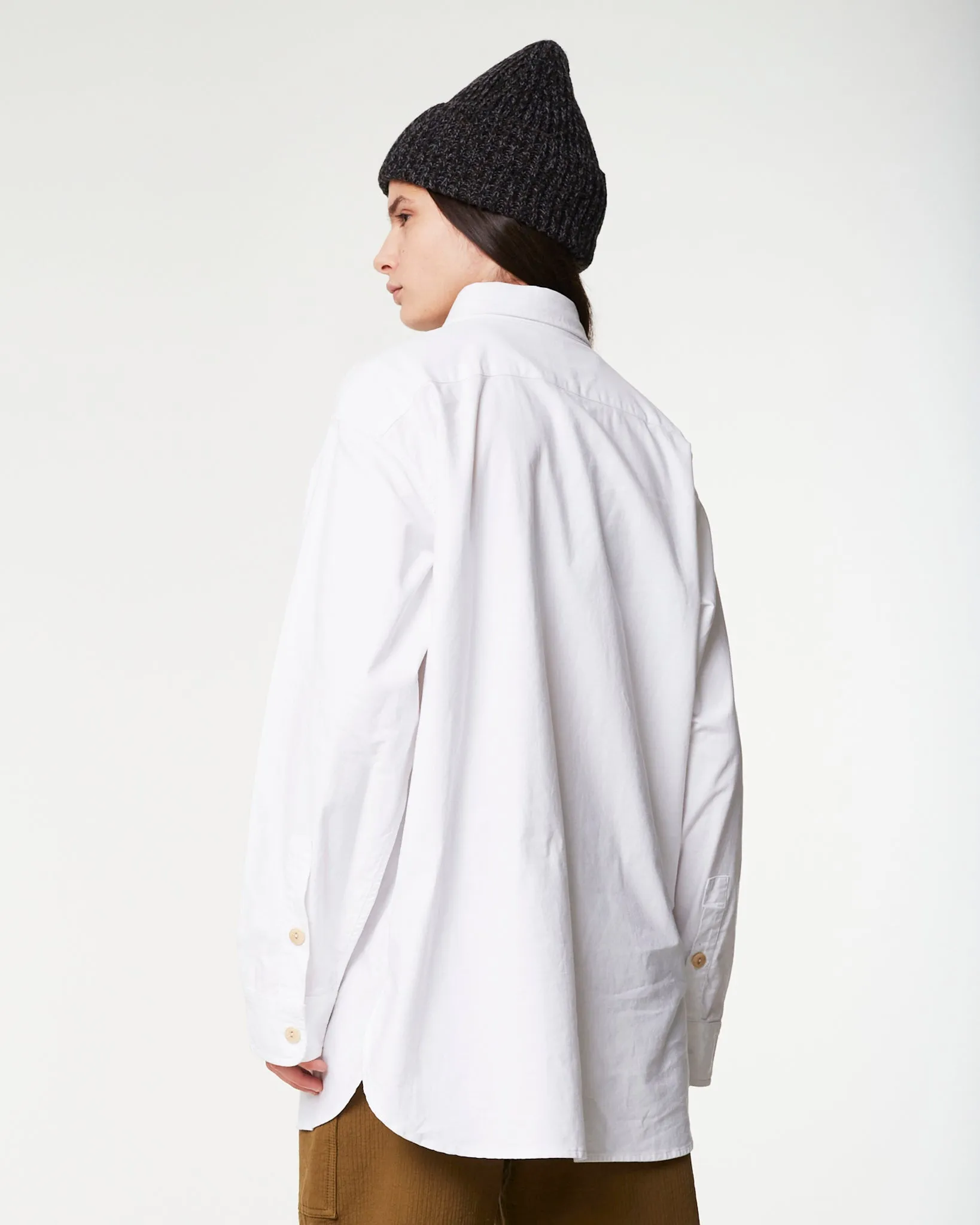 G.o.D Maxi Shirt Oxford White