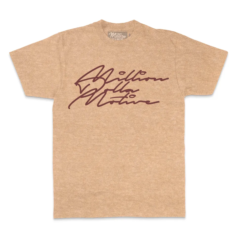 Grind Hustle Execute - Blush Tan Vintage Dye T-Shirt