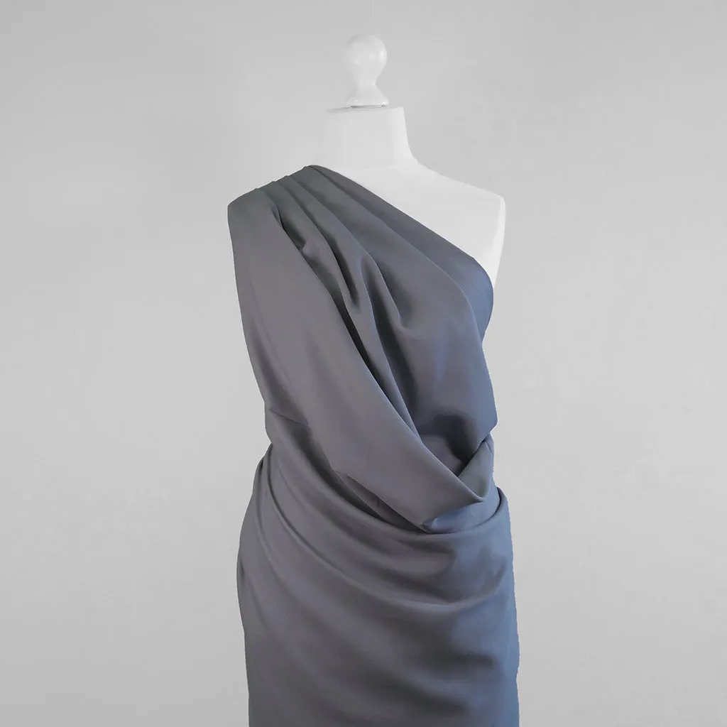 Helsinki - Stonewash Blue Lyocell  Fabric Woven Twill Fabric