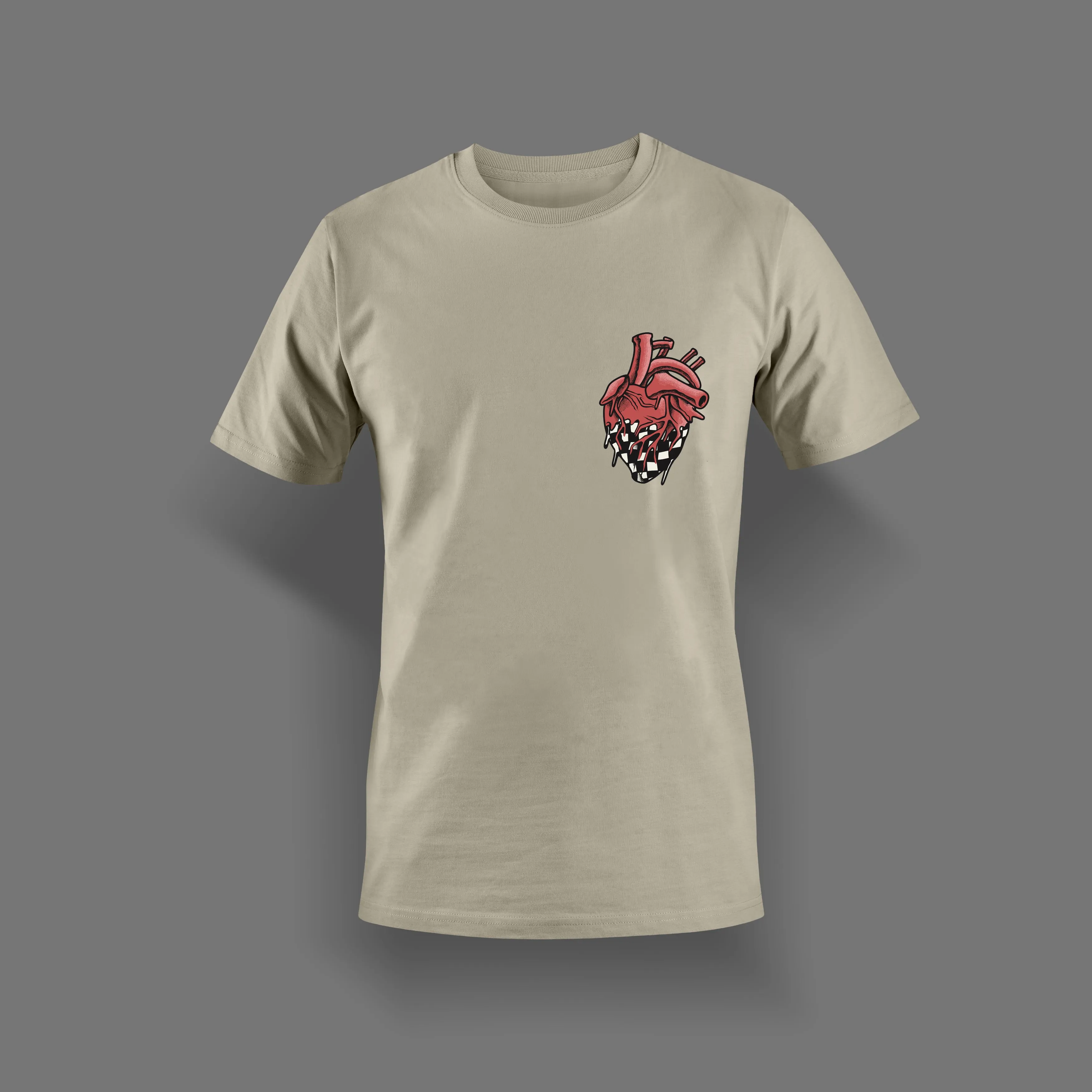HIGHWAY LOVE “HEART RACE “ TEE