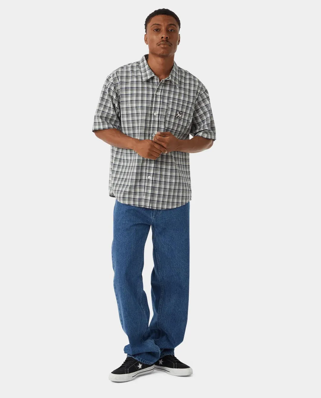Huf - Plaid Shirt - Linen