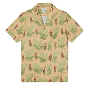 HULA 'AUANA CAMP SHIRT / 100% Rayon