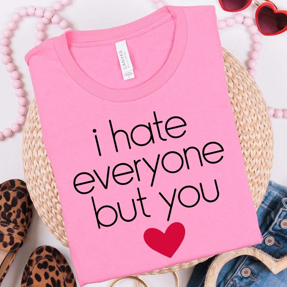 I Hate Everyone But You Wholesale Tee