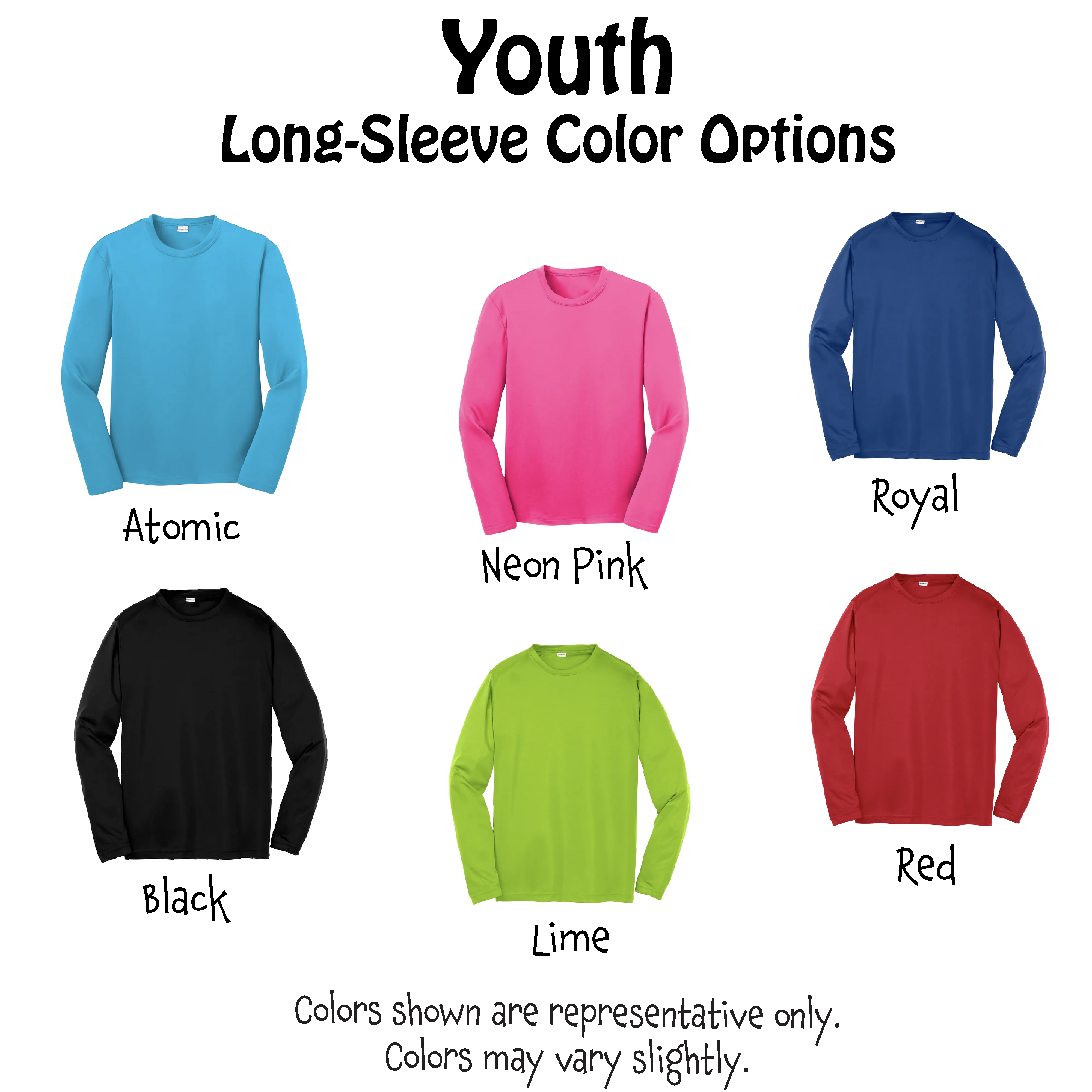 I Paint Pickleball Lines | Youth Long Sleeve Pickleball Shirts | 100% Polyester