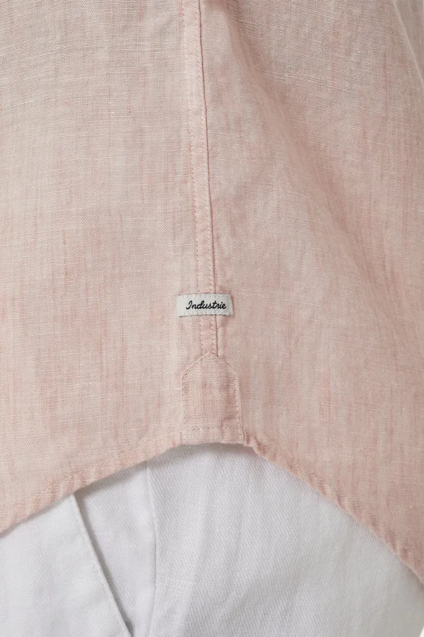 INDUSTRIE - The Tennyson L/S Shirt - LIGHT PINK